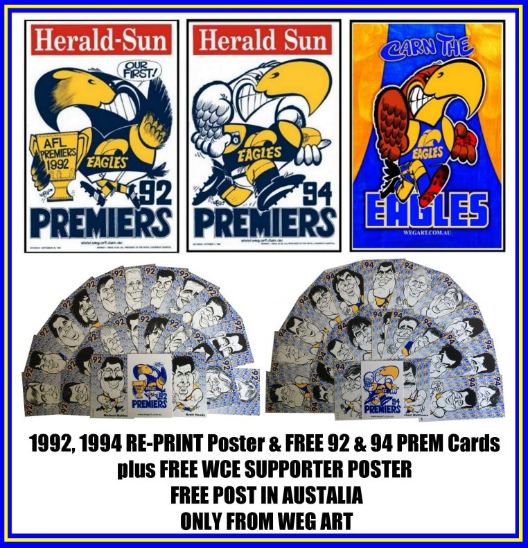 1992 & 94 Poster & Cards FREE POSTAGE